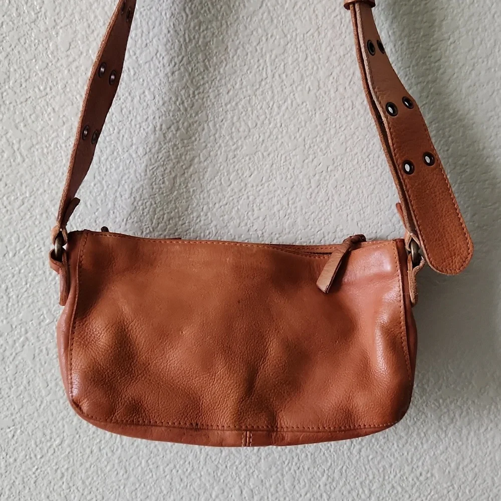Free People Leather Crossbody Sling Bag - Picture 5 of 8